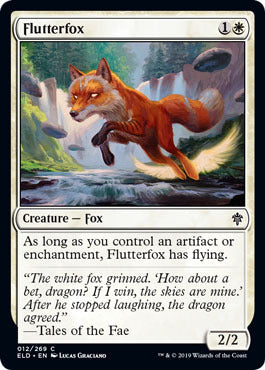 Throne of Eldraine 012/269 Flutterfox