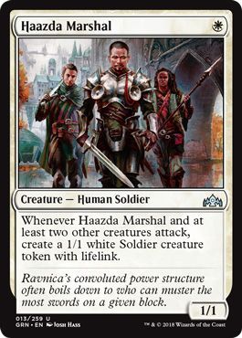 Guilds of Ravnica 013/259 Haazda Marshal