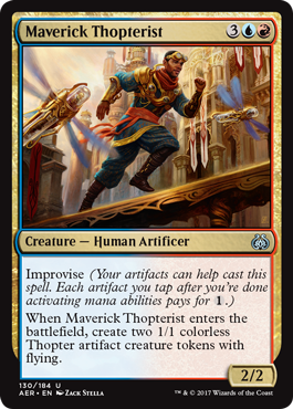 Aether Revolt 130/184 Maverick Thoperist