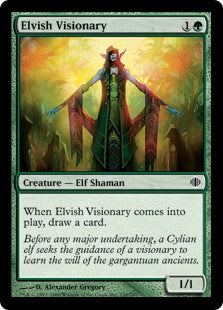 Shards of Alara 130/249 Elvish Visionary