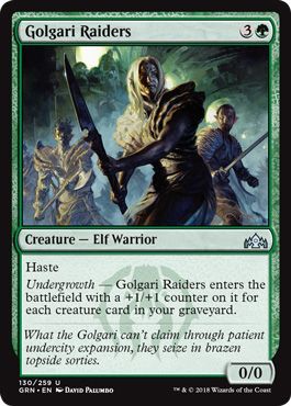 Guilds of Ravnica 130/259 Golgari Raiders