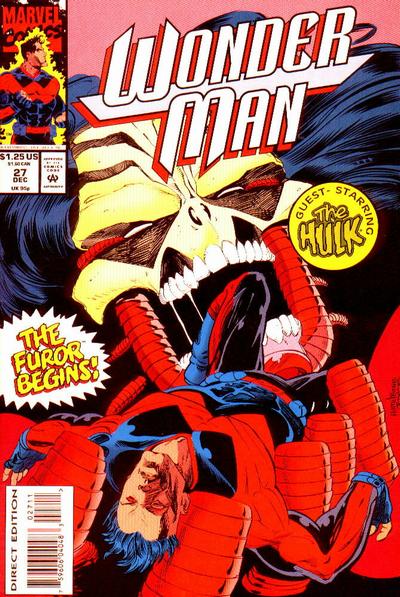 Wonder Man #27 Marvel Comics (1991)