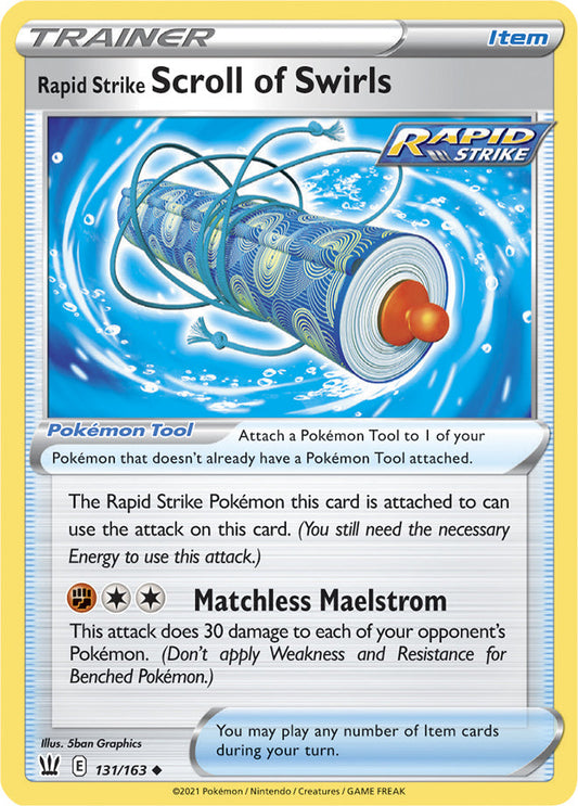 Battle Styles 131/163 Rapid Strike Scroll of Swirls