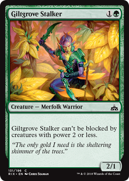 Rivals of Ixalan 131/196 Giltgrove Stalker