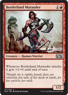 Magic 2015 131/269 Borderland Marauder