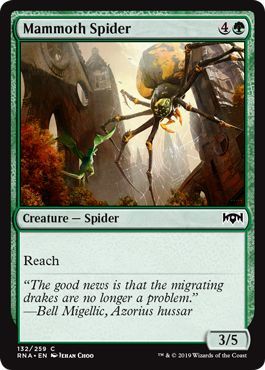 Ravnica Allegiance 132/259 Mammoth Spider