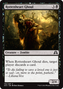 Shadows Over Innistrad 132/297 Rottenheart Ghoul