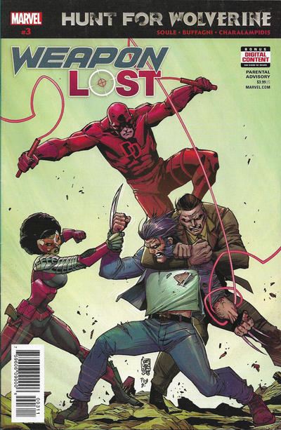 Hunt for Wolverine Weapon Lost #3 Marvel Comics (2018)