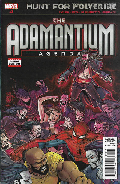 Hunt for Wolverine The Adamantium Agenda #3 Marvel Comics (2018)