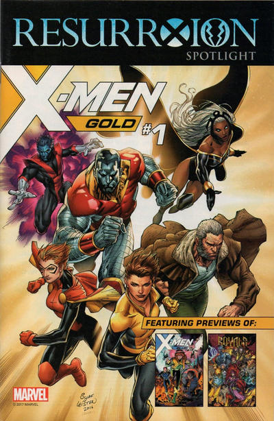 Resurrxtion Spotlight X-men Gold #1 Marvel Comics (2017)