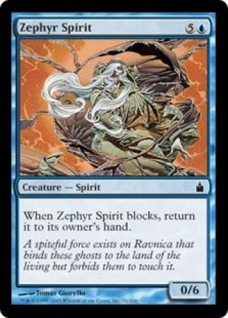 Ravnica: City of Guilds 076/306 Zephyr Spirit