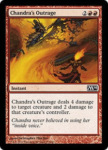 Magic 2014 133/249 Chandra's Outrage