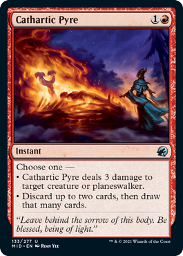 Innistrad: Midnight Hunt 133/277 Catharic Pyre