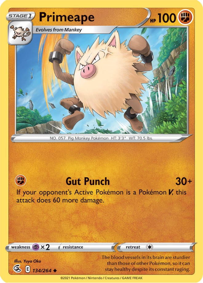 Fusion Strike 134/264 Primeape