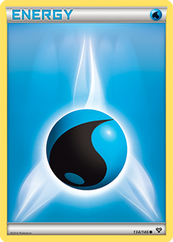 XY Base Set 134/146 Water Energy