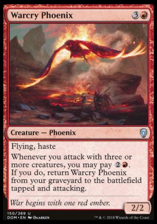 Dominaria 150/269 Warcry Phoenix