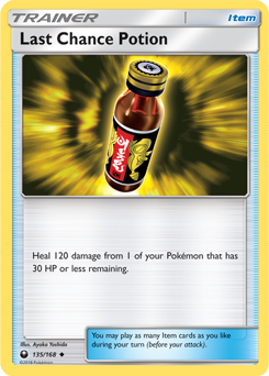 Celestial Storm 135/168 Last Chance Potion