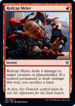 Throne of Eldraine 135/269 Redcap Melee