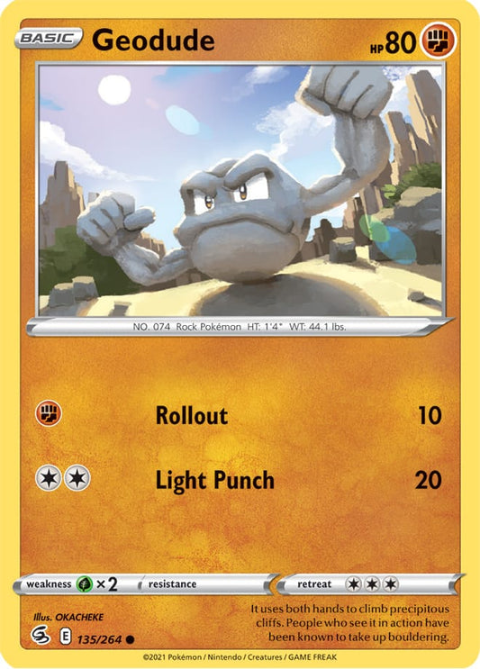 Fusion Strike 135/264 Geodude