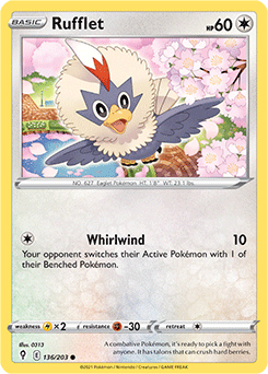 Evolving Skies 136/203 Rufflet