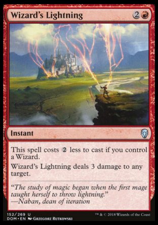 Dominaria 152/269 Wizard's Lightning