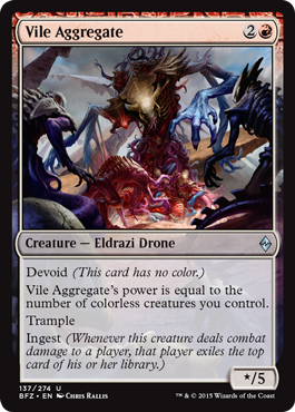 Battle for Zendikar 137/274 Vile Aggregate