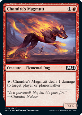 Core Set 2021 137/274 Chandra's Magmutt