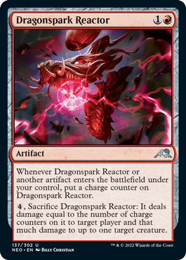 Kamigawa: Neon Dynasty 137/302 Dragonspark Reactor