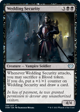 Innistrad: Crimson Vow 138/277 Wedding Security