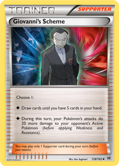 BREAKthrough 138/162 Giovanni's Scheme