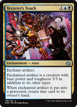 Aether Revolt 138/184 Tezzeret's Touch