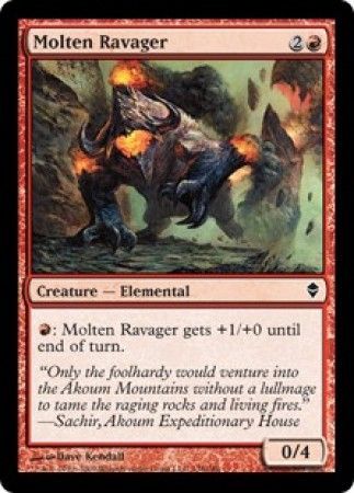 Zendikar 138/249 Molten Ravager