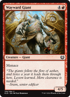 Kaladesh 139/264 Wayward Giant