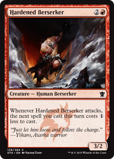 Dragons of Tarkir 139/264 Hardened Berserker