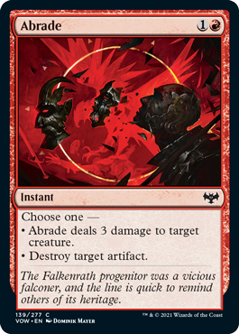 Innistrad: Crimson Vow 139/277 Abrade