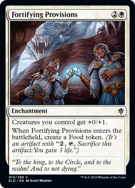 Throne of Eldraine 013/269 Fortifying Provisions