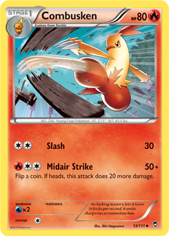 Furious Fists 013/111 Combusken