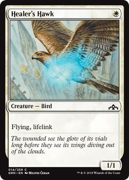 Guilds of Ravnica 014/259 Healer's Hawk