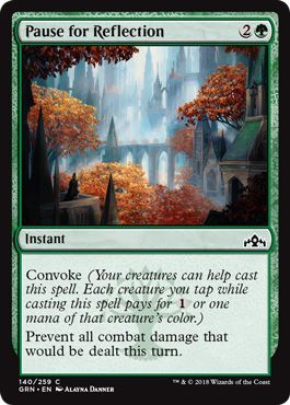 Guilds of Ravnica 140/259 Pause for Reflection