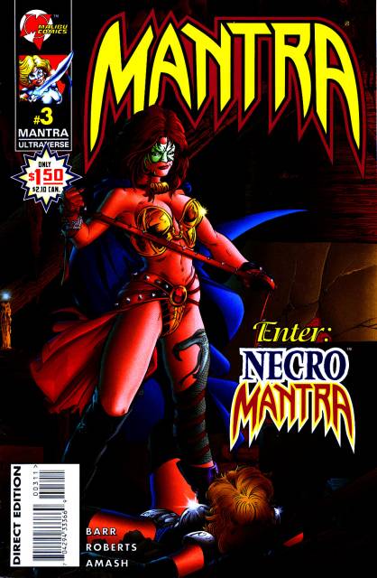 Mantra #3 Malibu Comics (1995)