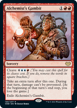 Innistrad: Crimson Vow 140/277 Alchemist's Gambit