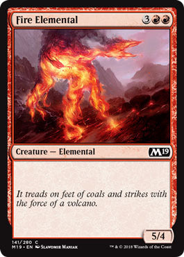 Core Set 2019 141/280 Fire Elemental