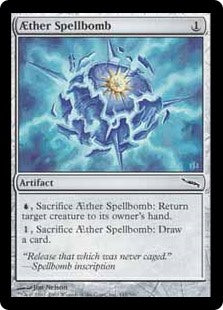 Mirrodin 141/306 Aether Spellbomb