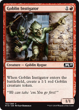 Core Set 2019 142/280 Goblin Instigator