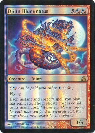 Guildpact 142/165 Djinn Illuminatus (Prerelease Foil)