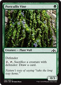 Guilds of Ravnica 142/259 Portcullis Vine