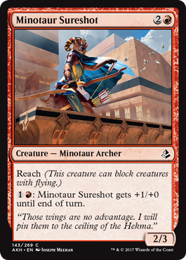 Amonkhet 143/269 Minotaur Sureshot