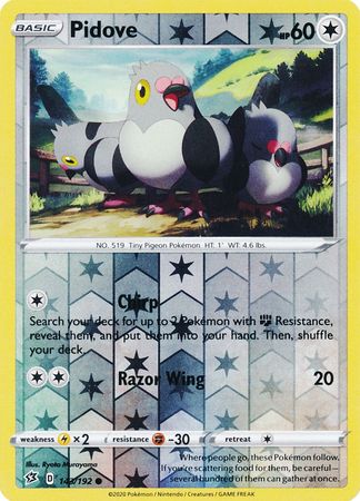 Rebel Clash 143/192 Pidove (Reverse Holo)