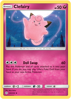 Cosmic Eclipse 144/236 Clefairy