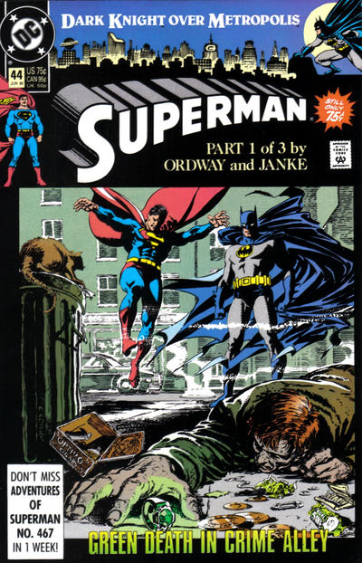 Superman #44 DC Comics (1987)